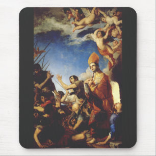 Hl. Januarius, Bischof von Benevent - Fine Art Mousepad