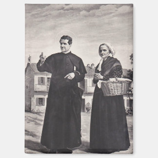 Hl. Johannes Bosco mit Mutter Magnet
