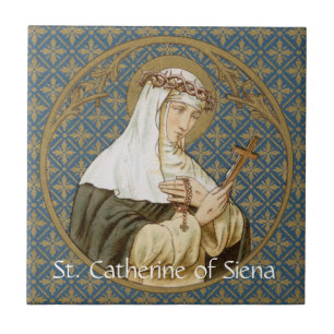 Hl. Katharina von Siena (BK 19) Kachel 1