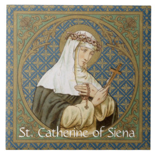 Hl. Katharina von Siena (BK 19) Kachel 2