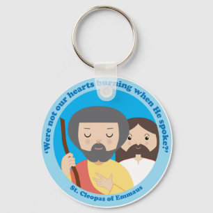 Hl. Kleopas von Emmaus Schlüsselanhänger