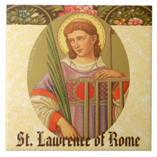 Hl. Laurentius von Rom (PM 04) Fliese