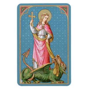 Hl. Margareta von Antiochia (SAU 038) Magnet