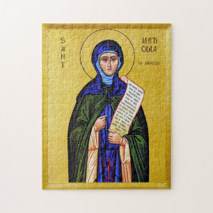 Hl. Methodia von Kimolos Orthodoxe christliche Iko