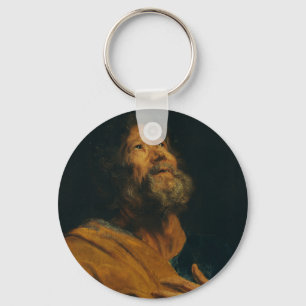 Hl. Petrus von Antoon van Dyck Schlüsselanhänger
