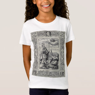 Hl. Valentin von Rom Gravur Premium Kunst T-Shirt