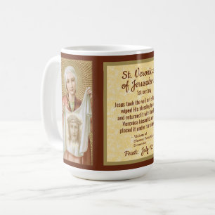Hl. Veronika von Jerusalem (JM 60; Stil 2) Kaffeetasse