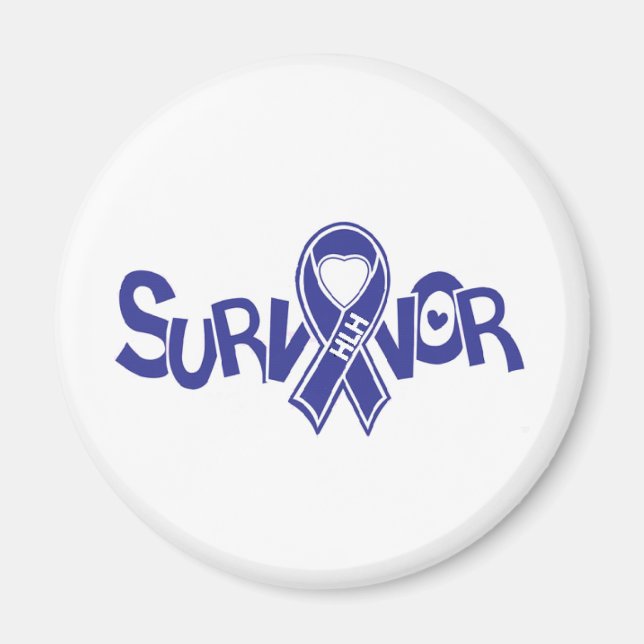 HLH Survivor Magnet (Vorne)