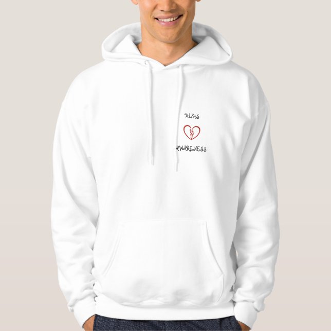 HLHS, BEWUSSTSEIN HOODIE (Vorderseite)