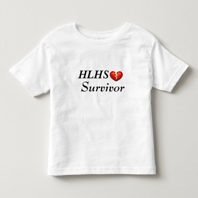 HLHS Überlebender Kleinkind T-shirt (Vorderseite)