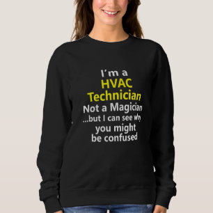 HLK-Techniker Mechaniker Reparatur Job Karriere Va Sweatshirt