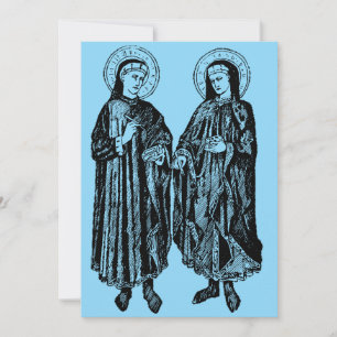 Hll. Kosmas und Damian Schutzpatrone des Gesundhei Einladung