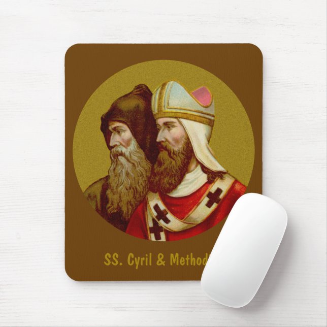 Hll. Kyrill und Method (M 001) Vertikal Mousepad (Mit Mouse)