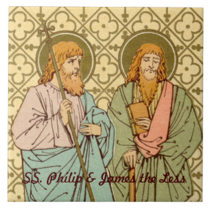 Hll. Philippus und Jakobus der Jüngere (RLS 15) Fliese