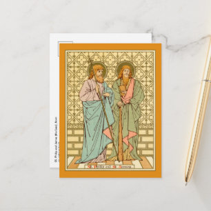 Hll. Philippus und Jakobus der Jüngere (RLS 15) Postkarte