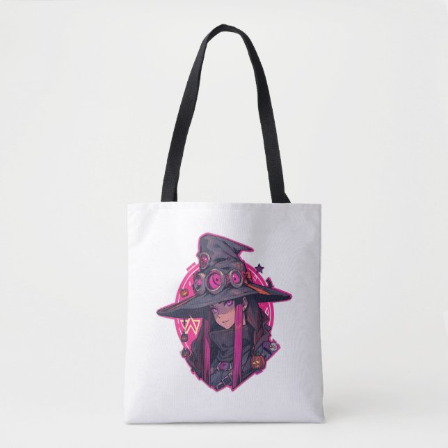 Hlloween Hexe! Tasche (Vorderseite)