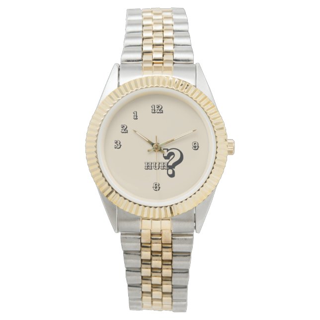 Hm? Armbanduhr (Vorderseite)