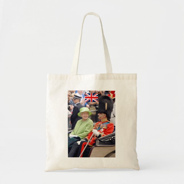 HM Königin Elizabeth-Duke von Edinburgh Tragetasche (Vorne)
