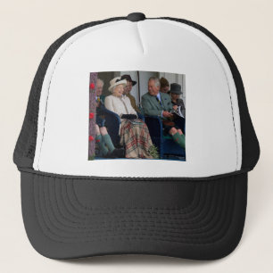 HM Königin Elizabeth II. und Prinz HRH Charles 201 Truckerkappe