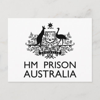 HM Prison Australia Postkarte