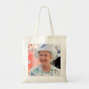 HM Queen Elizabeth II Abu Dhabi Berufliches Foto Tragetasche