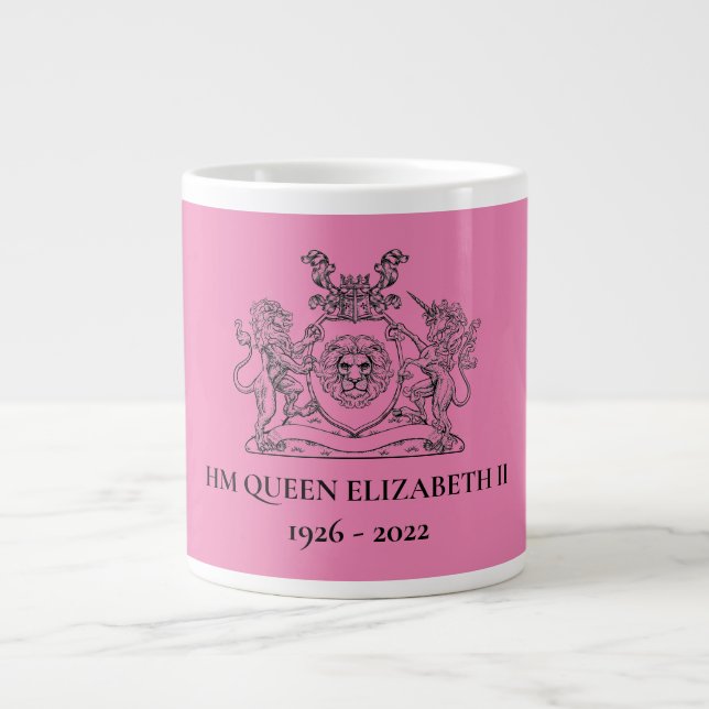 HM Queen Elizabeth II Bone China Tee Tasse (Vorderseite)