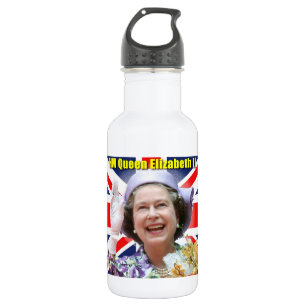 HM Queen Elizabeth II Edelstahlflasche