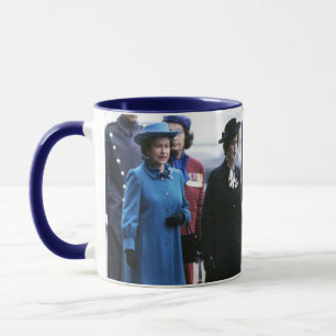 HM Queen Elizabeth II-Margaret Thatcher Tasse