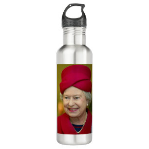 HM Queen Elizabeth II Platinum Jubilee Edelstahlflasche