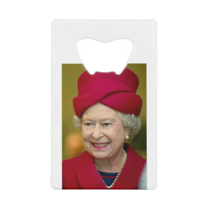 HM Queen Elizabeth II Platinum Jubilee Geldbeutel Flaschenöffner