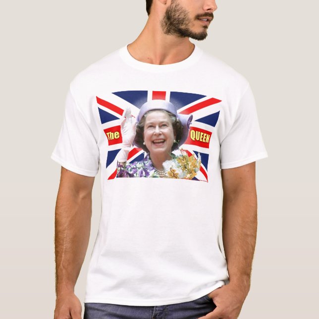 HM Queen Elizabeth II T-Shirt (Vorderseite)