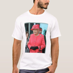 HM Queen Elizabeth II Warrington 2012 Beruflich T-Shirt