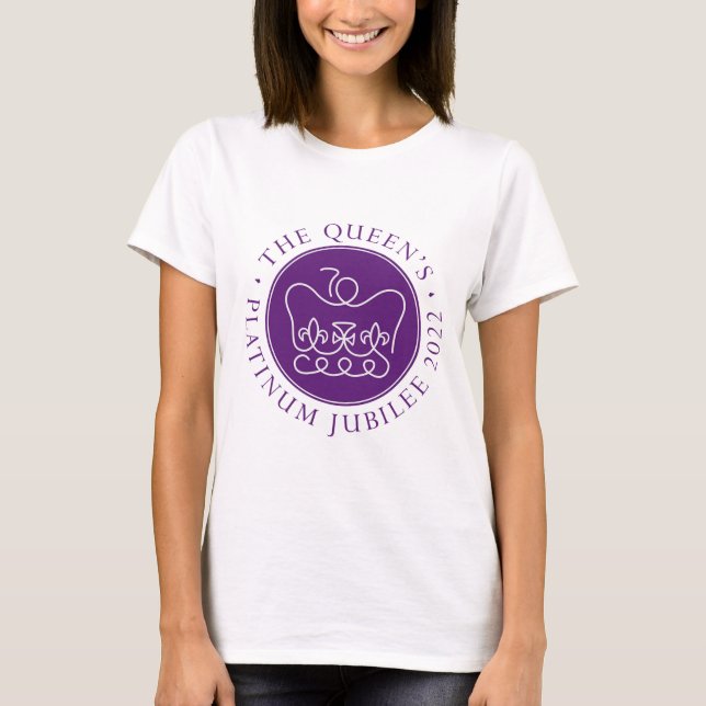 HM Queen Platinum Jubilee T - Shirt (Vorderseite)