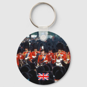 HM The Queen Elizabeth II Prinz Philip London Schlüsselanhänger