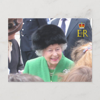 HM The Queen's Diamond Jubilee Postcard Postkarte