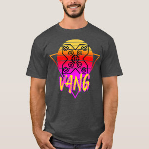 Hmong Hmoob Vang Familienklan Kultur Kunst Kleidun T-Shirt