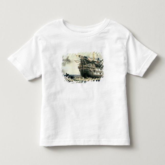 HMS Agamemnon, welches das ursprüngliche Kleinkind T-shirt (Vorderseite)