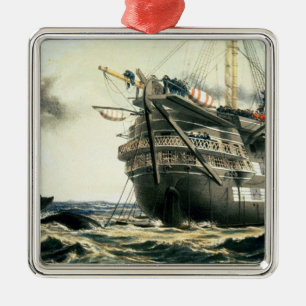 HMS Agamemnon, welches das ursprüngliche Ornament Aus Metall