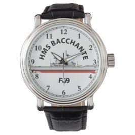 HMS BACCHANTE - F69 - LEANDER ORIG WATCH ARMBANDUHR