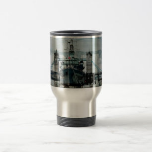 HMS Belfast an der Themse, London England Reisebecher