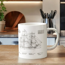 HMS Bounty - Pläne für den Schiffsbau - BD