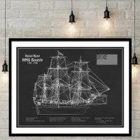 HMS Bounty - Pläne für den Schiffsbau - PD