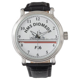 HMS DIOMEDE - F16 - LEANDER ORIG WATCH ARMBANDUHR