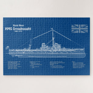 HMS Dreadnought - Ship Blueprint ABD