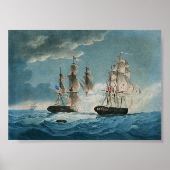 HMS Endymion / US-Präsident Poster (Vorne)