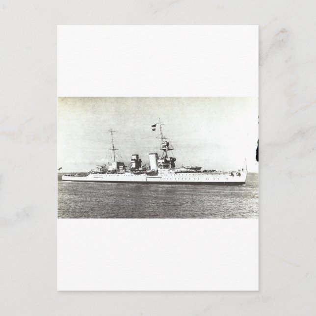 HMS Frobisher Postkarte (Vorderseite)