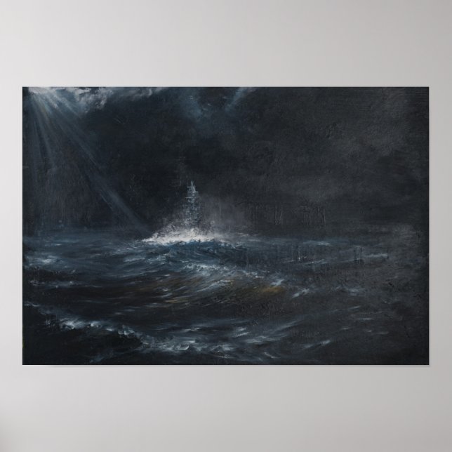 HMS Herzog von York 1943 2014 Poster (Vorne)