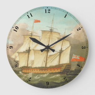 HMS-Sieg Große Wanduhr
