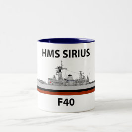 HMS Sirius, Seacat Zweifarbige Tasse