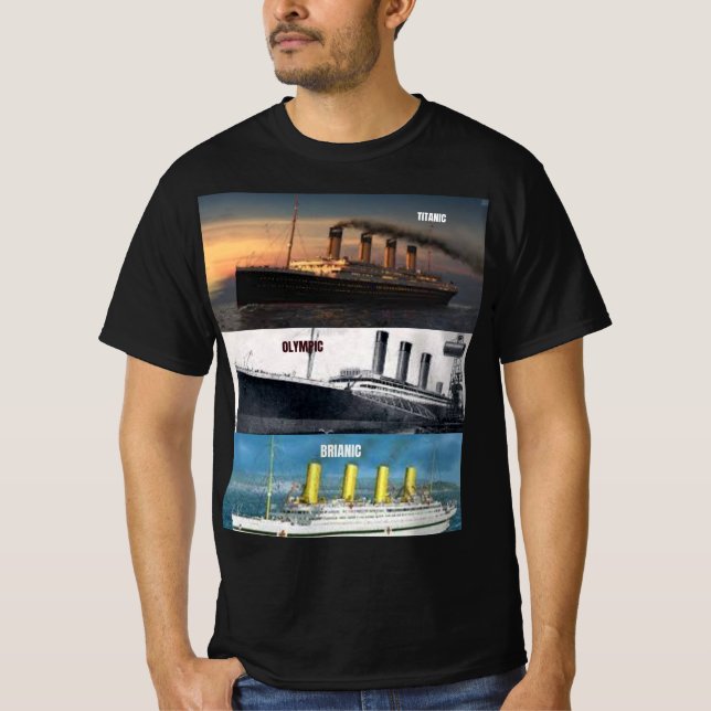 Hms titanic und ihre Schwesterschiffe T-Shirt (Vorderseite)